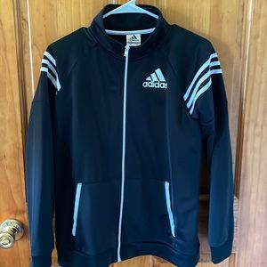 Adidas youth Large warm up jacket